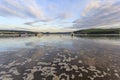 Gwbert and the Teifi Estuary Royalty Free Stock Photo