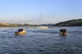 Gwbert and the Teifi Estuary Royalty Free Stock Photo