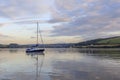 Gwbert and the Teifi Estuary Royalty Free Stock Photo