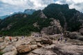 Gwongeumseong Natural Fortress from Seoraksan National Park.