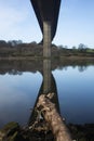 The Erskine bridge over the rive Clyde Royalty Free Stock Photo