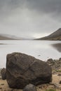 Peaceful Scottish sea Loch on a winter morning Royalty Free Stock Photo