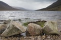 A peaceful Scottish sea Loch on a winter morning Royalty Free Stock Photo