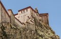 Gyantse Dzong or Gyantse Fortress is one of the best preserved dzongs in Tibet Royalty Free Stock Photo