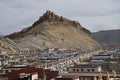 Gyantse Dzong A Royalty Free Stock Photo