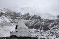 Gyantse Karola Glacier in Gyantse County in Tibet Royalty Free Stock Photo