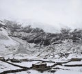 Gyantse Karola Glacier in Gyantse County in Tibet Royalty Free Stock Photo