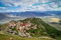 Ganden Monastery near Lhasa Royalty Free Stock Photo