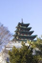 Gyeonbokgung, National Palace Museum, South Korea Royalty Free Stock Photo