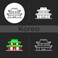 Gyeongbok palace dark theme icon