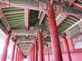 Gyeongbok Palace ornate ceiling