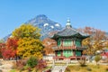 Gyeongbokgung Palace in autumn, Korea.