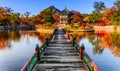 Gyeongbokgung Palace in seoul,Korea. Royalty Free Stock Photo