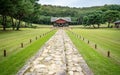 Gyeongneung tombs at Seo-oreung Royal burial site of the Joseon Dynasty cluster in South Korea