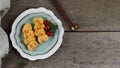 Gyeran Mari, Korean Rolled Omelette, Royalty Free Stock Photo