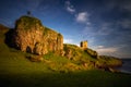 Gylen castle cliffs Royalty Free Stock Photo