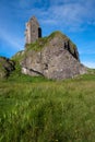 Gylen Castle, Kerrera, Argyll and Bute, Scotland Royalty Free Stock Photo