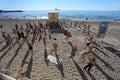 Gym on Benidorm beach