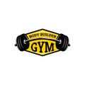 Gym Body Builder Logo