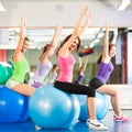 Gym fitness women - Training and workout Royalty Free Stock Photo