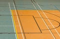 Gym floor sport background