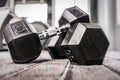 Gym weights Royalty Free Stock Photo