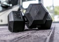 Gym weights Royalty Free Stock Photo