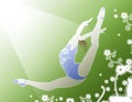 Gymnast Royalty Free Stock Photo