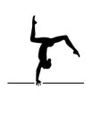 Gymnast girl Royalty Free Stock Photo