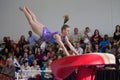 Gymnast Girl Jump Flight Focus