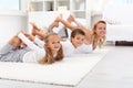 Gymnastic exercises at home