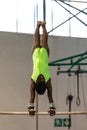 Gymnastics Girl Bars Swing