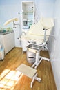 Gynaecological consulting room
