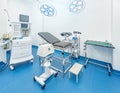 Gynecological room with chair