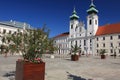 Gyor - Szechenyi Square Royalty Free Stock Photo