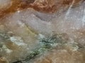 gypsum crystal close up