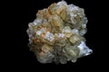 gypsum mineral isolated Royalty Free Stock Photo