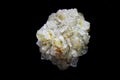 gypsum mineral isolated Royalty Free Stock Photo