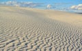 Gypsum sand dunes, White Sands National Monument, New Mexico, USA Royalty Free Stock Photo