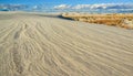 Gypsum sand dunes, White Sands National Monument, New Mexico, USA Royalty Free Stock Photo