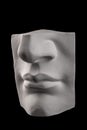 Gypsum statue face of Apollo Royalty Free Stock Photo