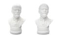 Gypsum statuette of famous politician Lenin