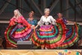 Gypsy dancers performing on stage