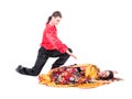 Gypsy flamenco dancer couple Royalty Free Stock Photo