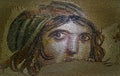 Gypsy girl mosaic in the Zeugma museum in Gaziantep, Turkey