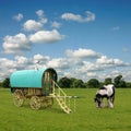 Gypsy Wagon, Caravan Royalty Free Stock Photo