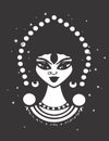 Gypsy Woman Vector Design Silhouette