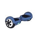 Gyroscooter doodle icon