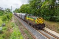 GySEV freight train Royalty Free Stock Photo