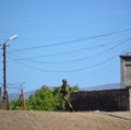 : The Armenian/turkish Border Guard.